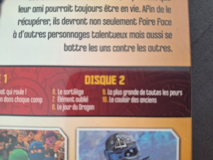Ninjago Le tournoi des éléments - L'intégrale de la saison 4 - DVD Lego - photo numéro 7