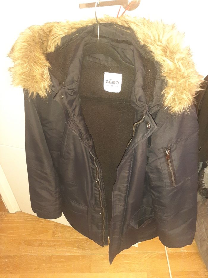 Manteau noir 14 ans - photo numéro 3