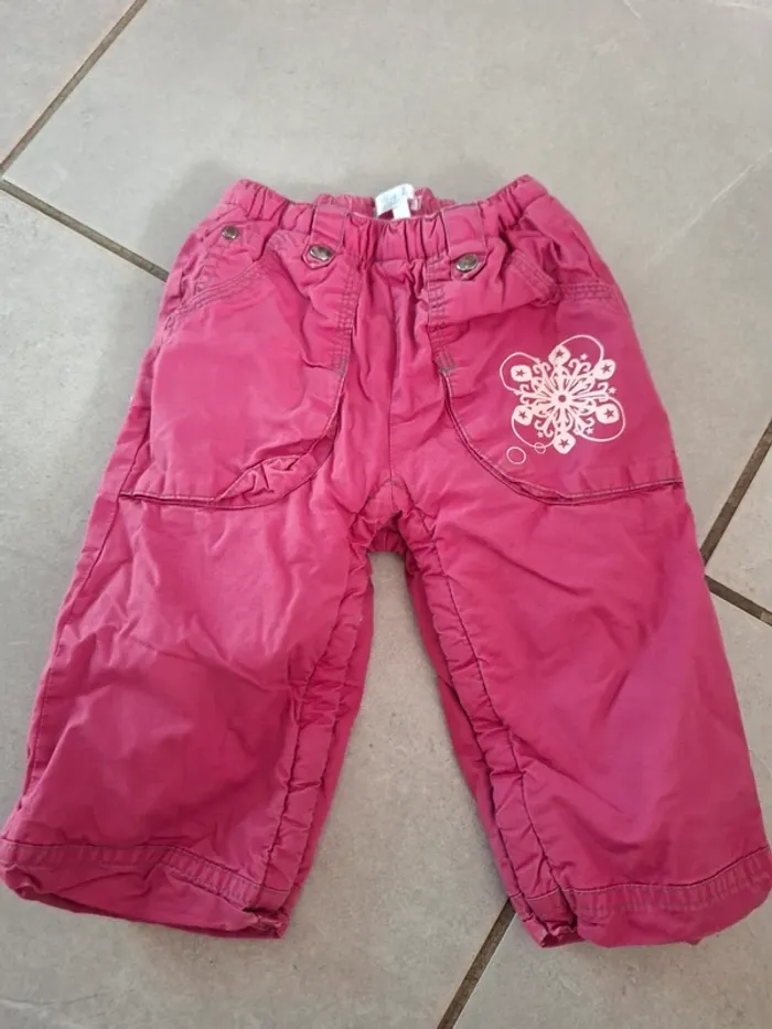 Pantalon doublé