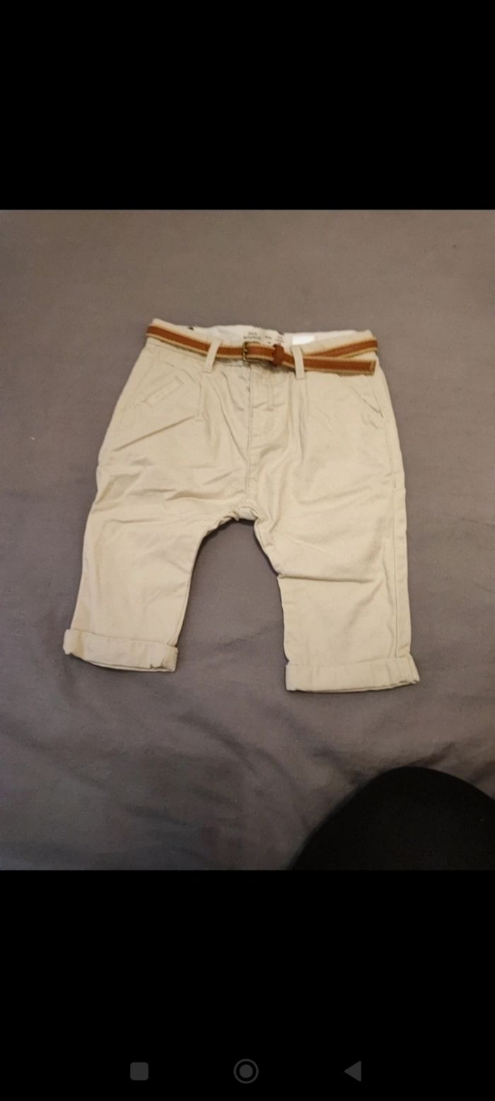 Lot de 4 pantalons 6 mois - photo numéro 2