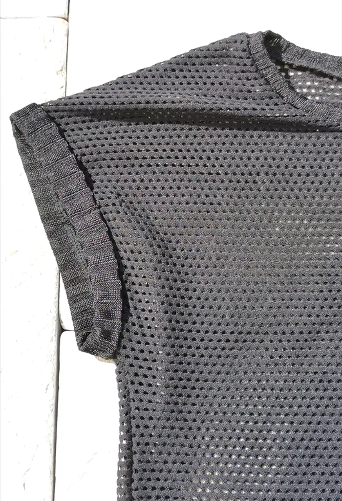 Tee-shirt ajouré kiabi taille XS - photo numéro 2