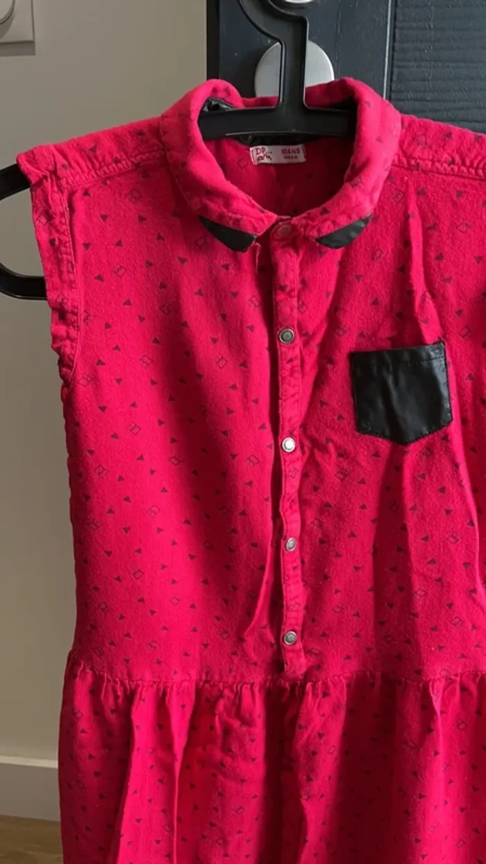 Robe rose et noire DPAM 10 ans - photo numéro 2
