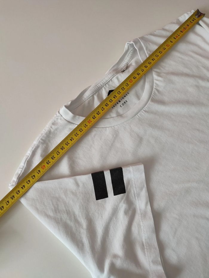 T-shirt Jack & Jones blanc - Taille L - photo numéro 7
