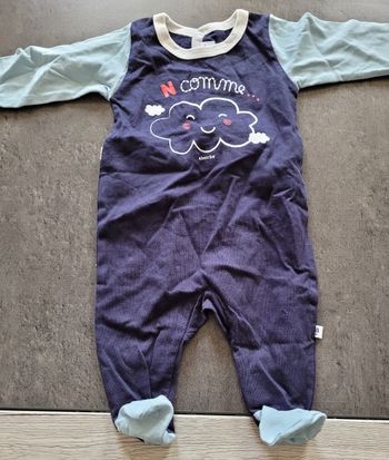 Pyjama une pièce absorba