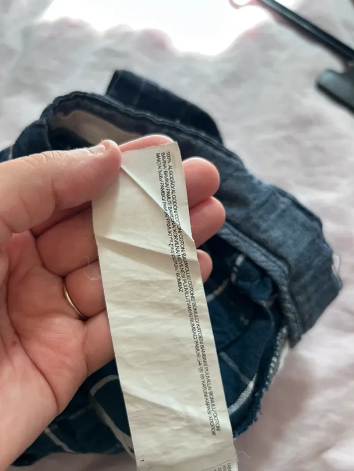 Short garçon à carreaux ZY Boys Collection - Taille 29 cm - photo numéro 6