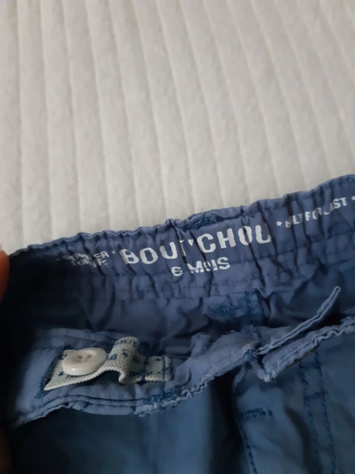 Short bleu Boutchou 6 mois - photo numéro 2