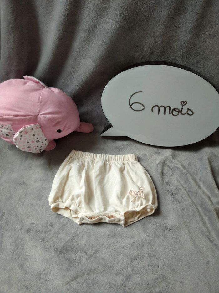 Boomer culotte Fille avec petit nœud