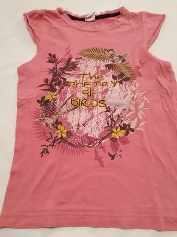 Très joli tee shirt comme neuf lettre brillante