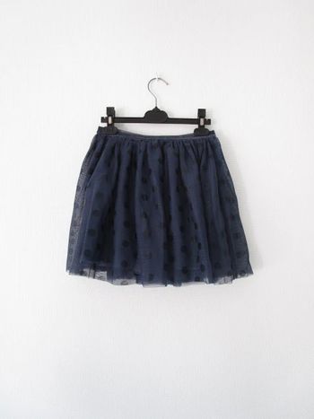 Jupe tulle bleu Okaïdi 10 ans NEUVE