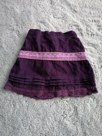 Jupe prune 3 ans