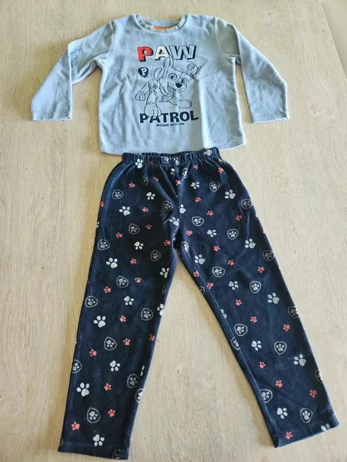 Pyjama 2 pieces pat patrouille 5 ans - photo numéro 2