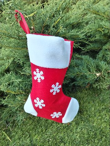 Botte de Noël Botte en feutrine