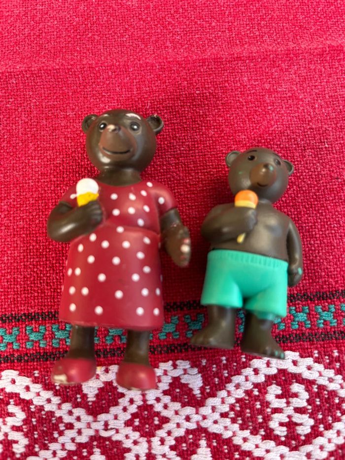 Lot petit ours brun