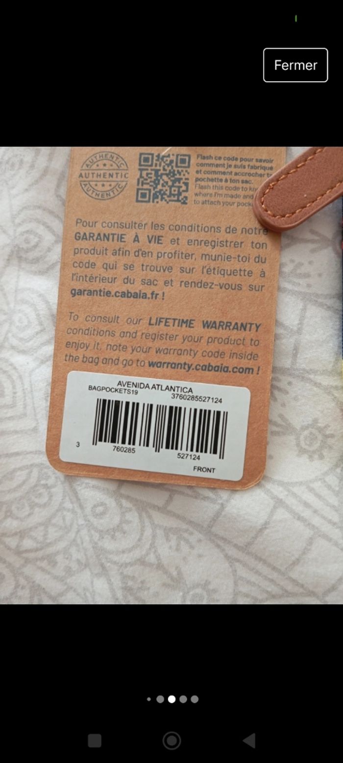 Pochette Cabaïa - photo numéro 3