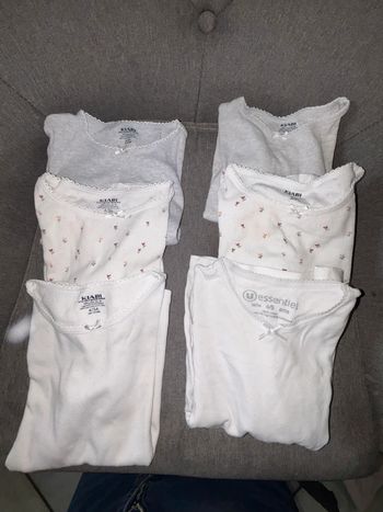 Lot de maillot de corps 5 ans