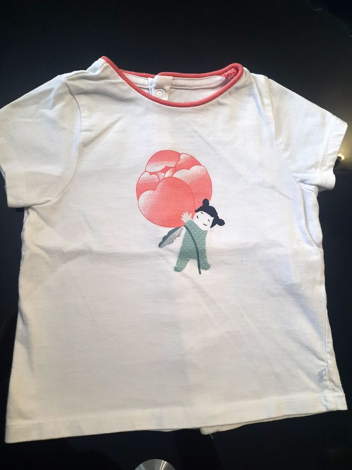 T-shirt été taille 18 mois X6 - photo numéro 2