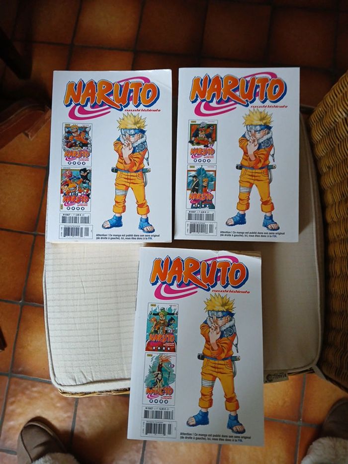 Lot de 3 mangas Naruto - photo numéro 2