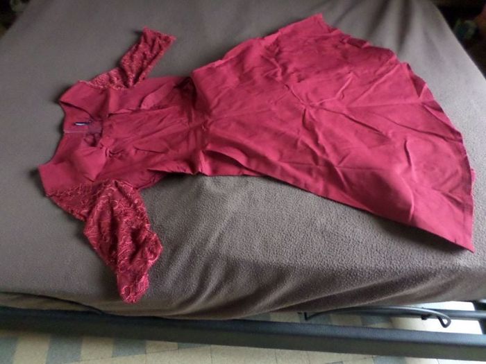 robe bordeau