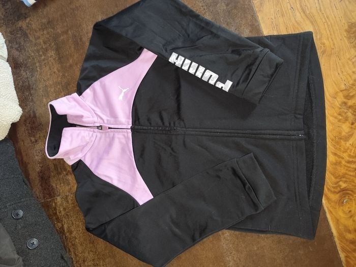 Lot vêtements fille 8 ans hiver manteau veste tee shirts - photo numéro 5