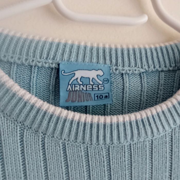 Magnifique pull en maille chaud 10 ans 🍀 airness 🍀 excellent état - photo numéro 2