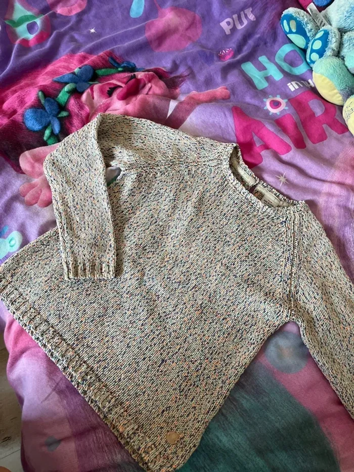 Pull en mailles