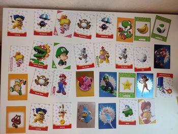 Lot 31 carte panini super Mario
