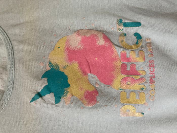 Tee-shirt licorne 3/4 ans - photo numéro 2