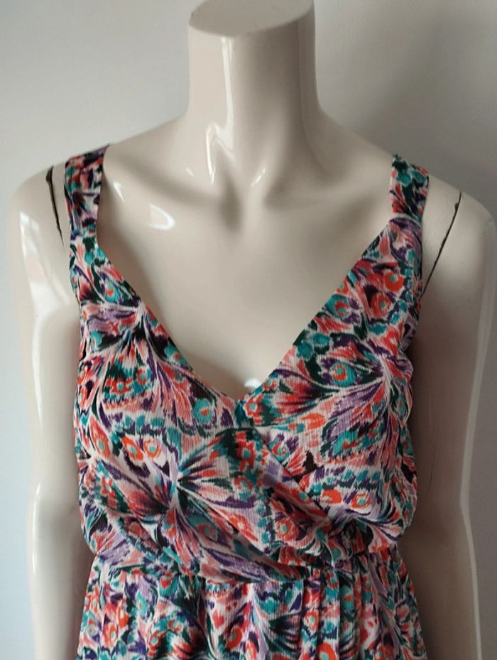 Robe dos croisé, fendue Promod taille 36 - photo numéro 2