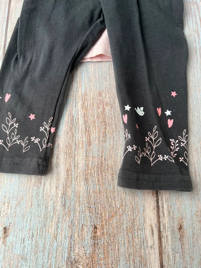Lot de 3 leggings 6 mois - photo numéro 2