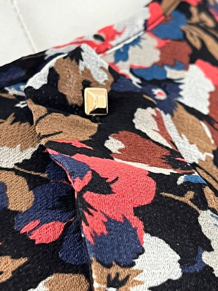 Blouse à fleurs sinequanone M - photo numéro 4