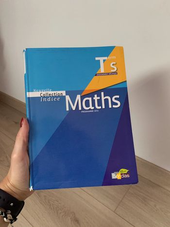 Manuel Mathématiques • Terminale