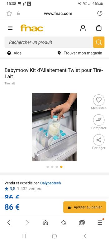 Kit allaitement babymoov