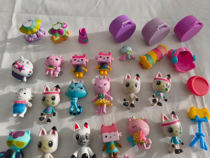 Lot figurines gabby chat - photo numéro 2