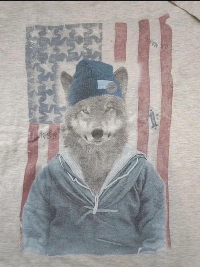 T.shirt manches longues gris IKKS 6 ans - photo numéro 3