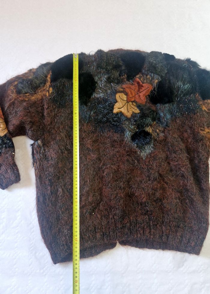 Manteau en fourrure  , femme , vintage  , taille M - photo numéro 6