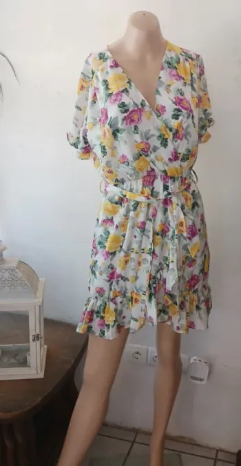 Robe portefeuille taille 36/38 s/m bellerina