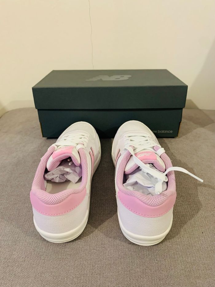 Basket new balance 300 blanc et rose - photo numéro 3