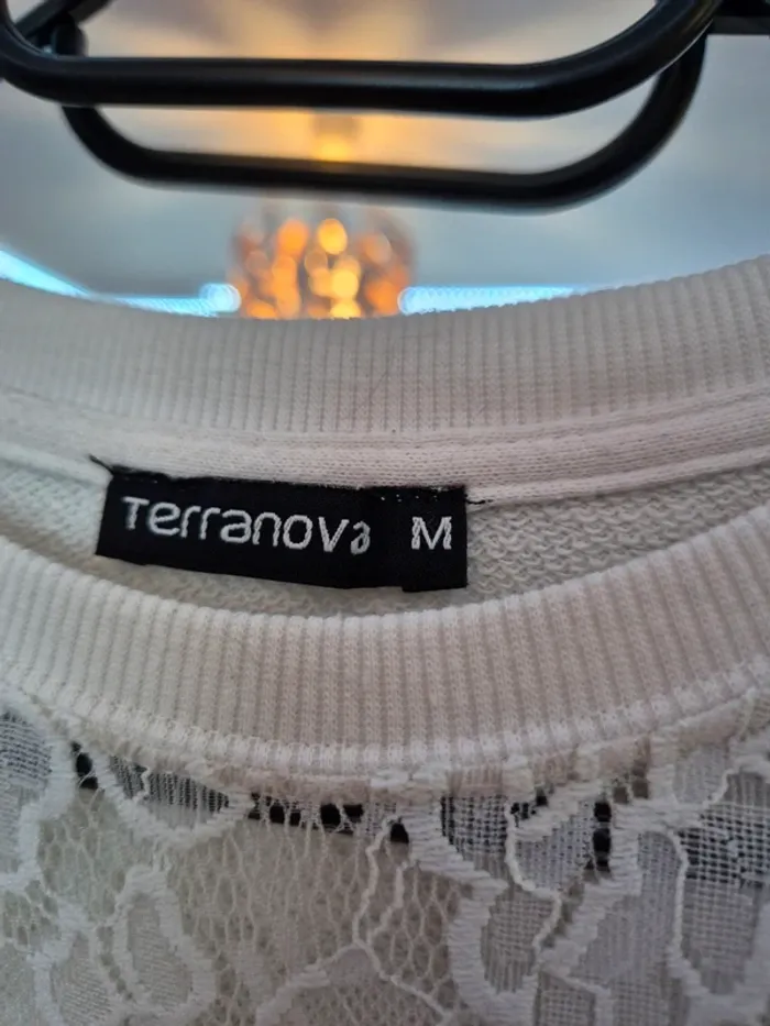 Pull blanc Terranova - photo numéro 3