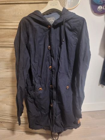 Manteau long bleu marine jack & jones vintage taille l homme