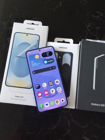 Smartphone SAMSUNG Galaxy S25 Bleu nuit 256Go
