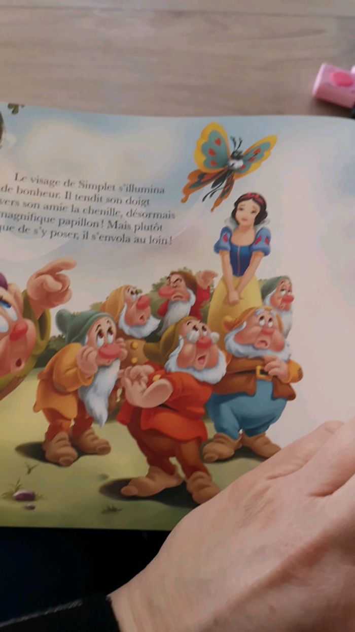 Livre blanche neige Disney hachette - photo numéro 3
