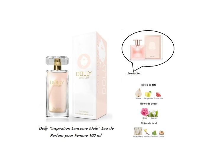 Dolly "inspi L Idole " Eau de Parfum pour Femme 100 ml - photo numéro 2