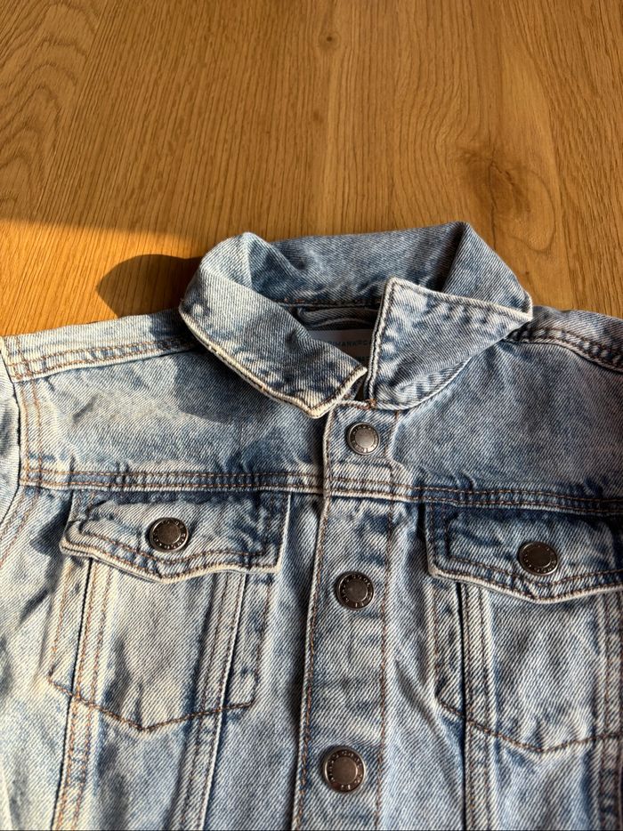 Veste en jean fille taille 92 - photo numéro 2