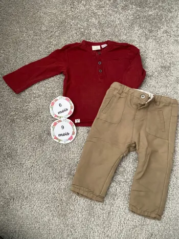 Ensemble Zara 6/9 mois excellent état