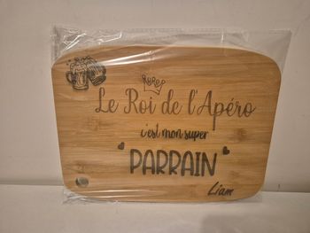 Planche a decouper personnalisée