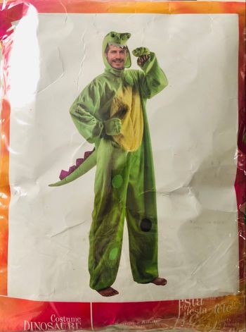 Déguisement dinosaure adulte