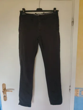 Pantalon Chino gris foncé Jules w38 L32