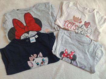 Lot de maillots manches longues Disney Fille