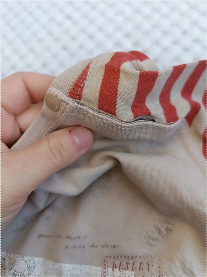 🔸 T-shirt Manches Courtes Sergent Major – 4 ans 🔸 - photo numéro 3