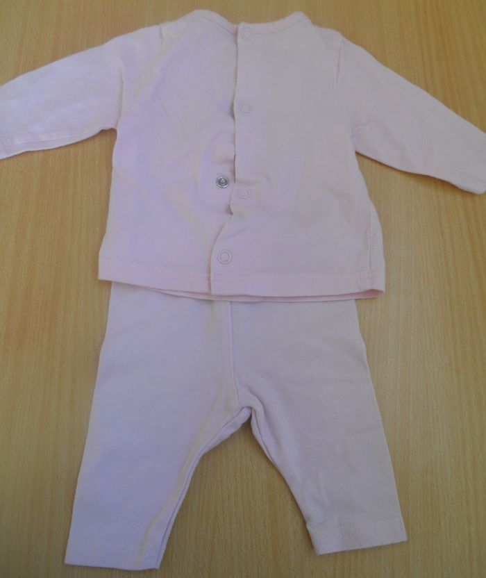 Ensemble bébé fille T-shirt legging 0 mois Kimbaloo - photo numéro 4